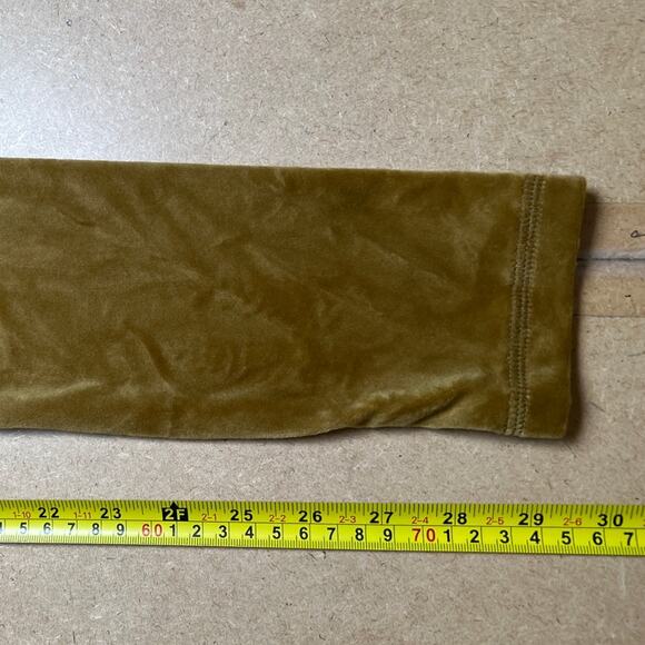 NWT Offline Aerie Gold Velvet Women Leggings Size Small - Picture 8 of 8